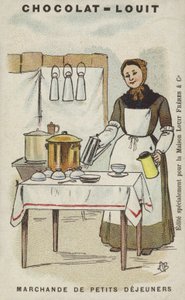 Marchande de Petits Dejeuners by Louis Borgex